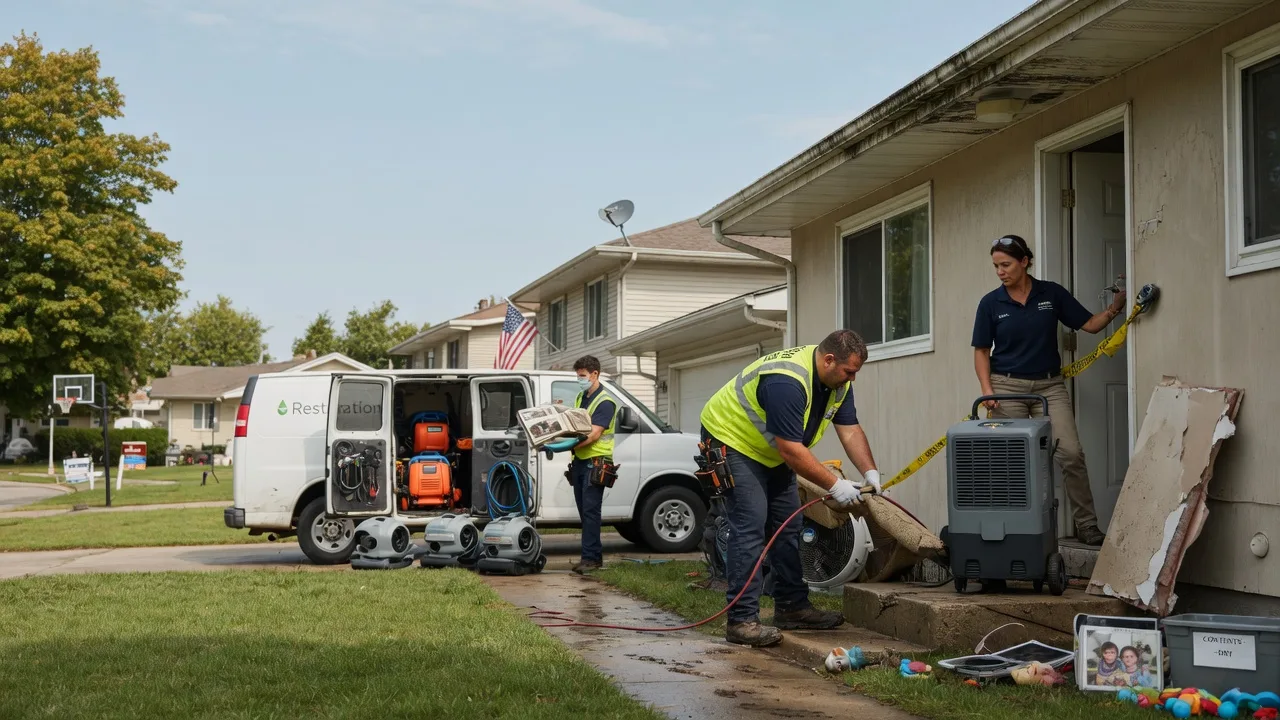 Water Damage Restoration in Notre Dame, IN near me